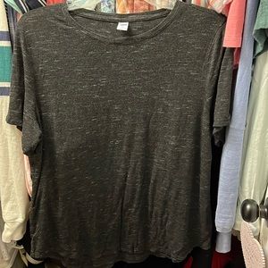 Old Navy Black Luxe Tee